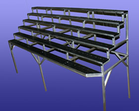 Tiered Benches